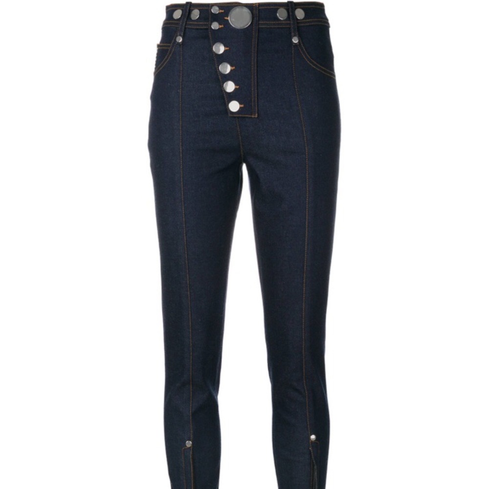 Alexander Wang high waist denim pants